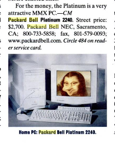 PB Platinum 2240 original ad