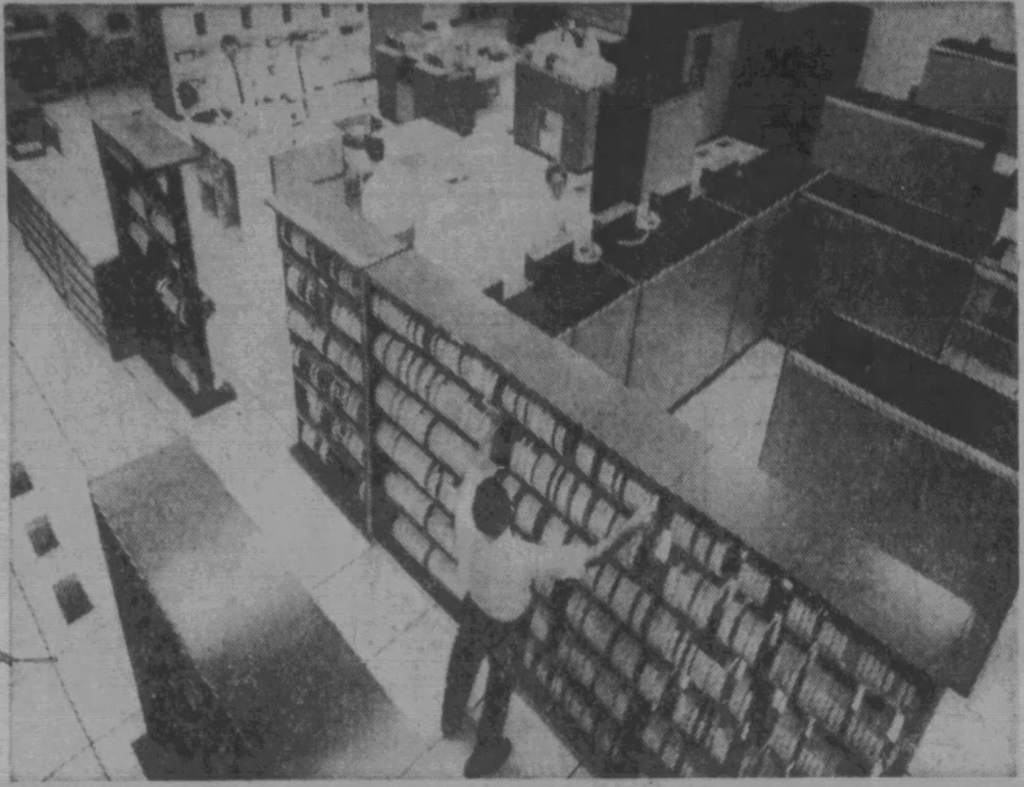 Triangle Universities Computation Center photo from 1968